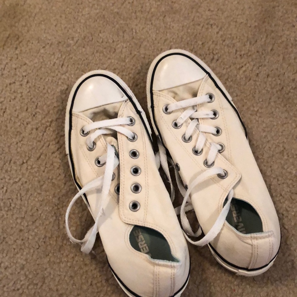 All star off white converse just washed